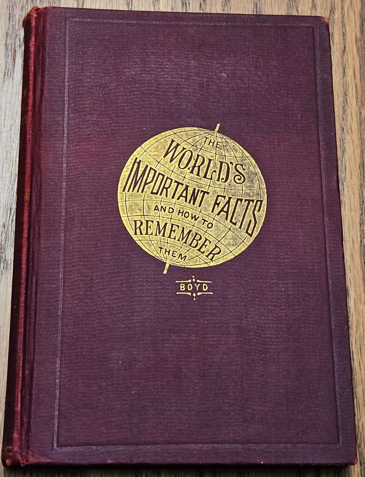 ANTIQUE 1886 How To Acquire A Good Memory Ninth Edition Modern Mnemotechny