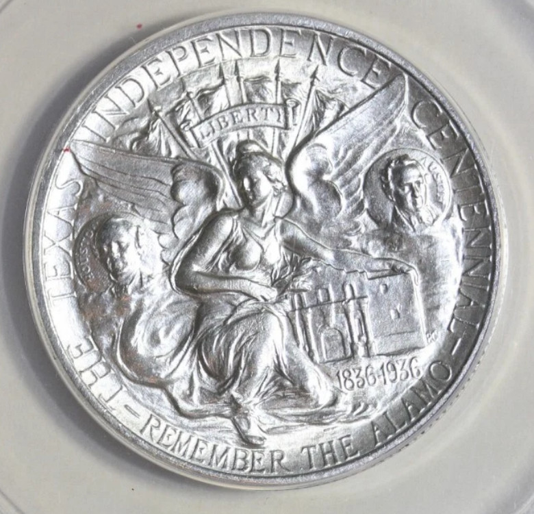 1934-P Texas Commemorative 50C 1934-P Texas Commemorative 50C