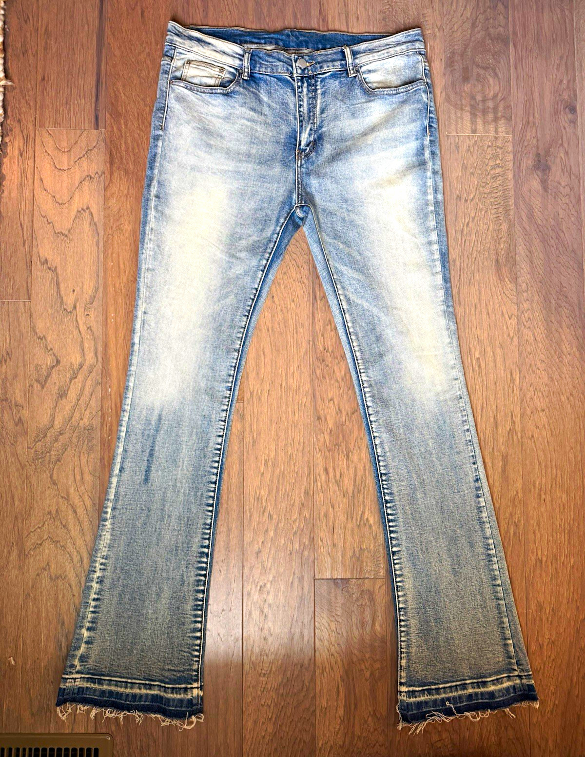 mnml Men’s Light Wash Blue Denim Jeans Slim Fit Straight Leg Stretch 5-Pocket 36 mnml Men’s Light Wash Blue Denim Jeans Slim Fit Straight Leg Stretch 5-Pocket 36