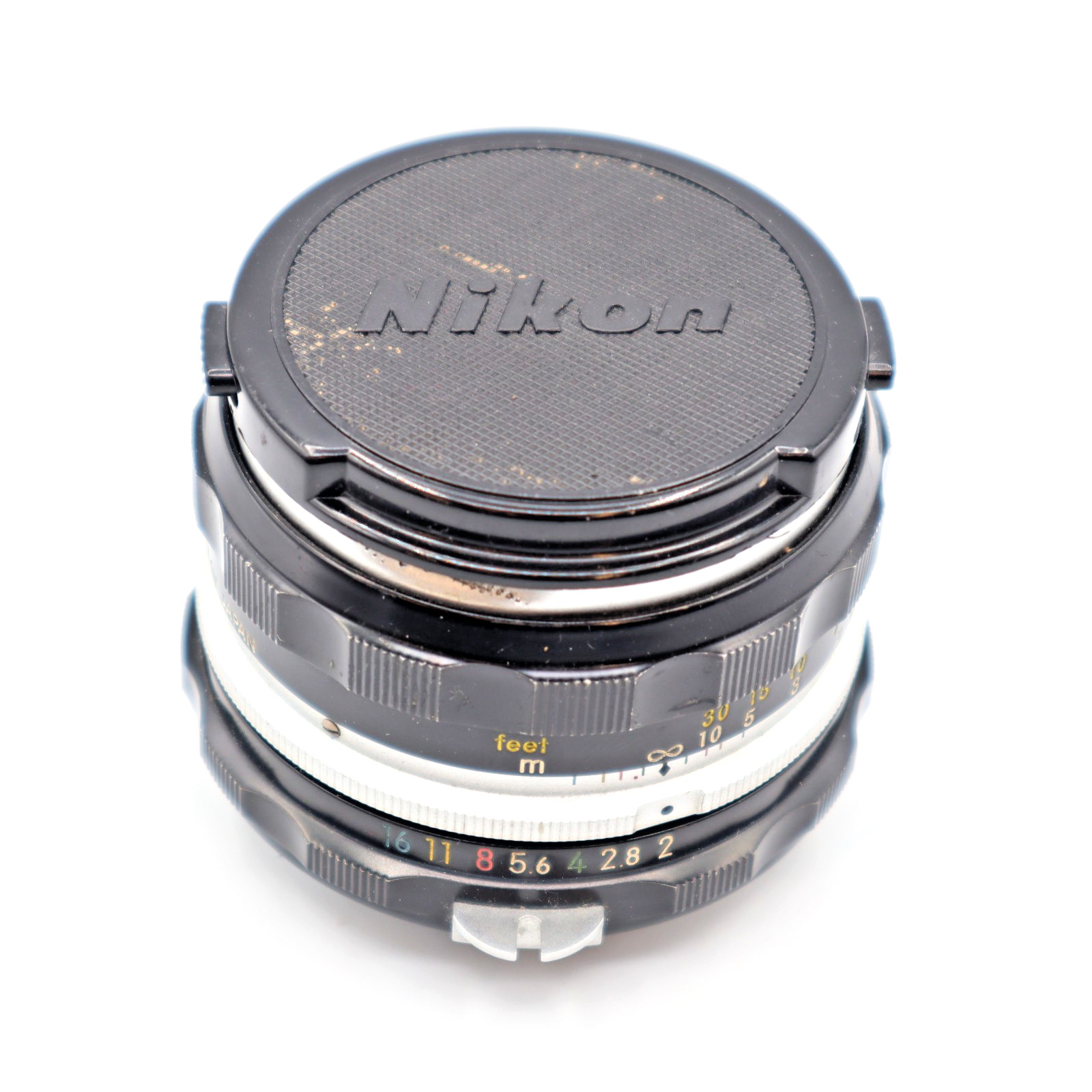 *Dented* Nikon Nikkor-H Auto 50mm F/2 Non-Ai Standard MF Lens - 401 *Dented* Nikon Nikkor-H Auto 50mm F/2 Non-Ai Standard MF Lens - 401