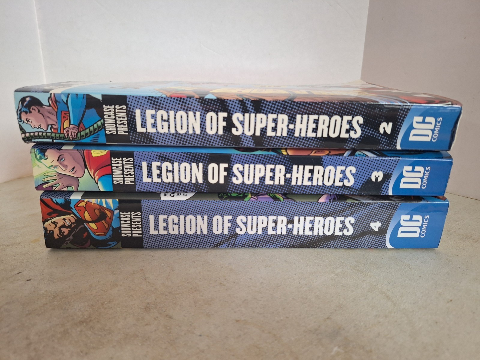 DC Showcase Presents LEGION OF SUPER-HEROES Vol #2, 3, 4,  DC Comics Superboy