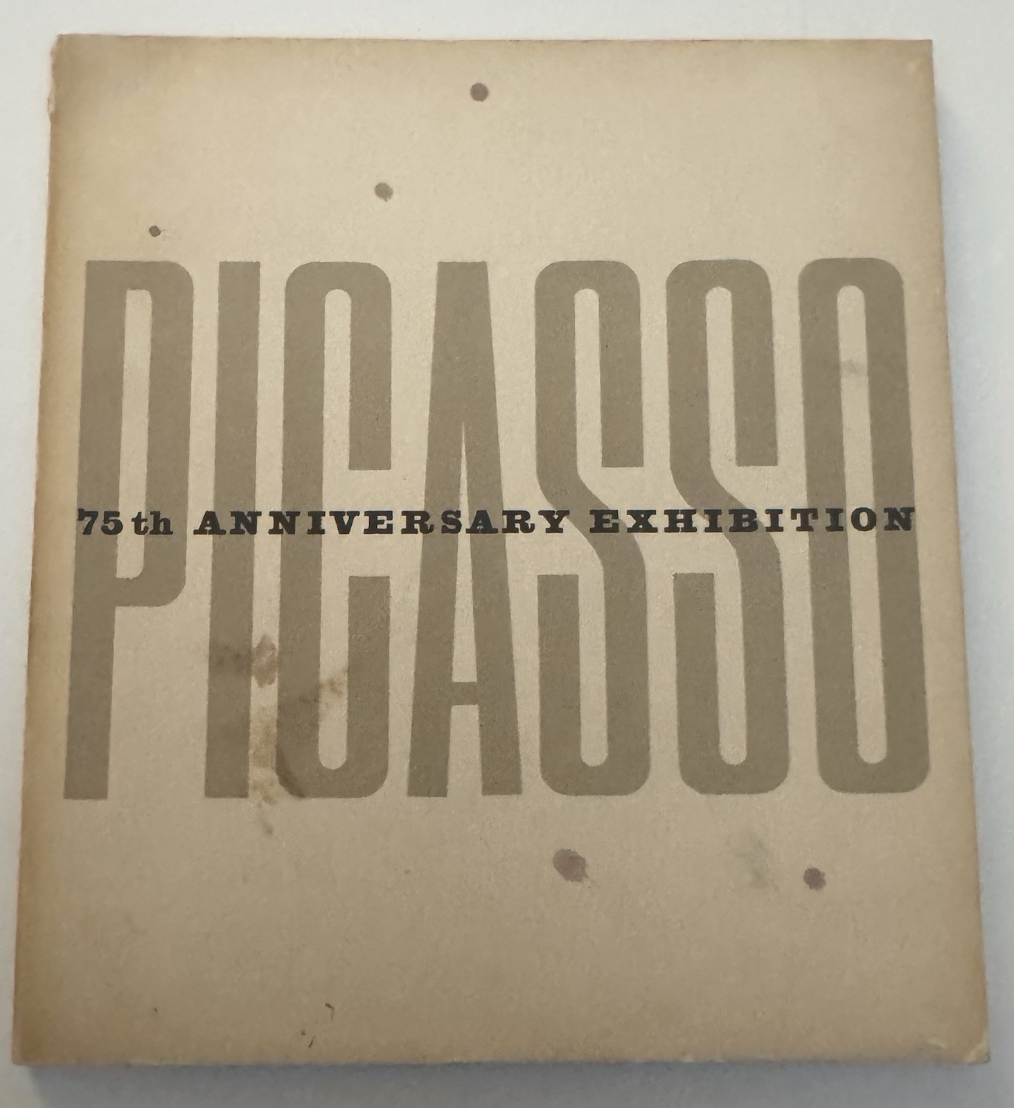 Vtg 1957 Picasso 75th Anniversary Art Exhibition Catalogue Museum Of Modern Art 
