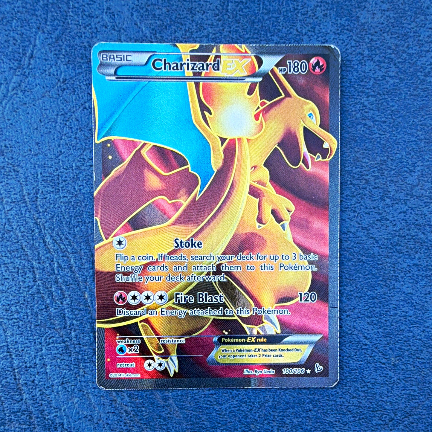 Charizard EX Full Art 100/106🔥💥🔥💥 STEAL