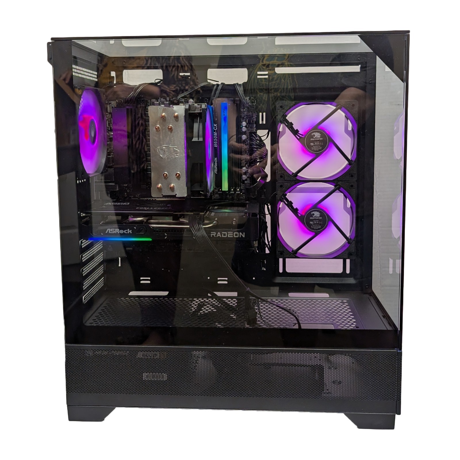 iBUYPOWER Element SE Gaming PC *NO SSD HD* 16GB DDR5 AMD Radeon RX 9060XT 8GB