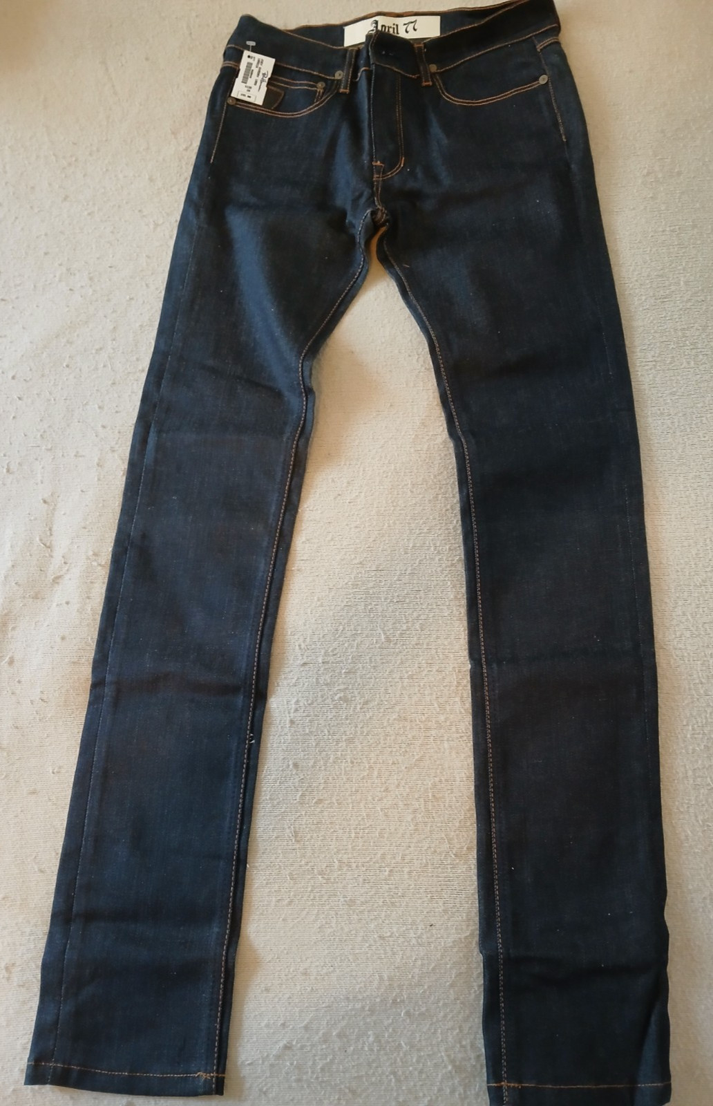 New April 77 Joey Overdrive 1955 Skinny Jeans Size W28 X L32 in. Mens Denim New April 77 Joey Overdrive 1955 Skinny Jeans Size W28 X L32 in. Mens Denim