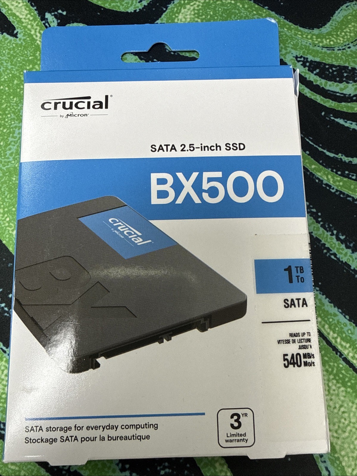 Crucial BX500 1TB SATA III 2.5 Internal SSD Crucial BX500 1TB SATA III 2.5 Internal SSD