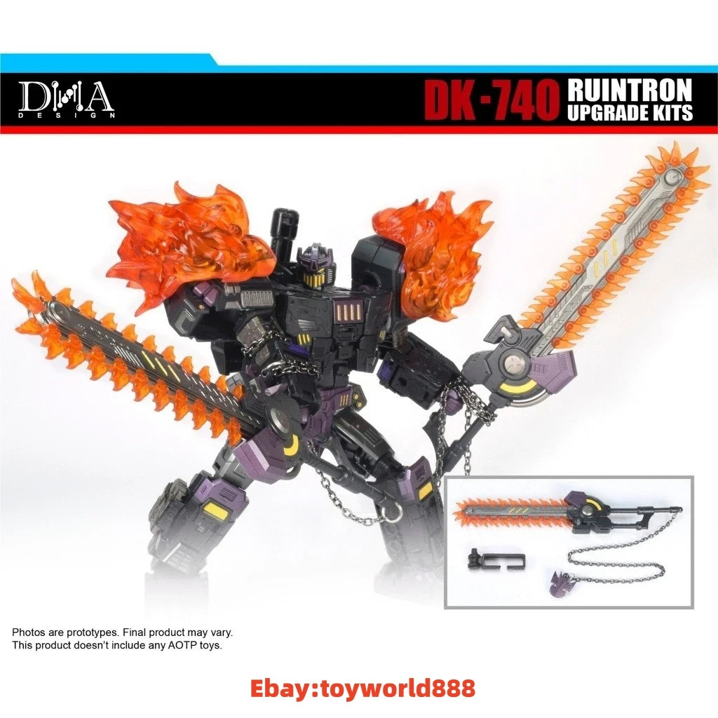 DNA Design DK-74O TRA AOTP Megatronus The Fallen Upgrade Kits DNA Design DK-74O TRA AOTP Megatronus The Fallen Upgrade Kits