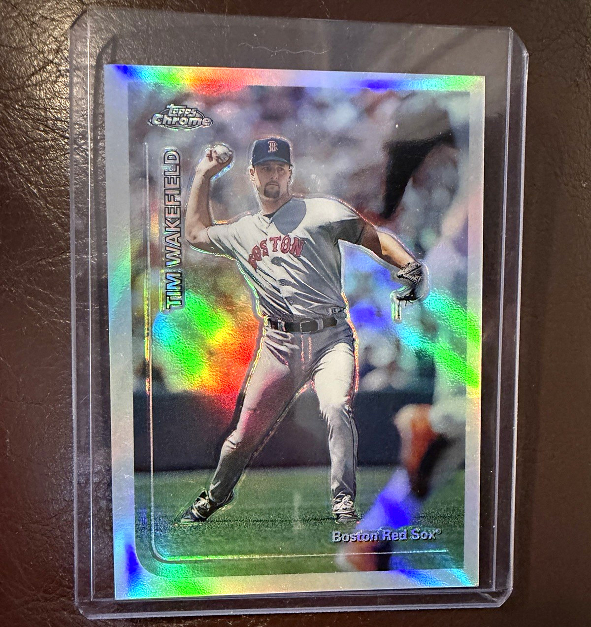 Topps 1999 Chrome Tim Wakefield #333 Refractor Boston Red Sox Topps 1999 Chrome Tim Wakefield #333 Refractor Boston Red Sox