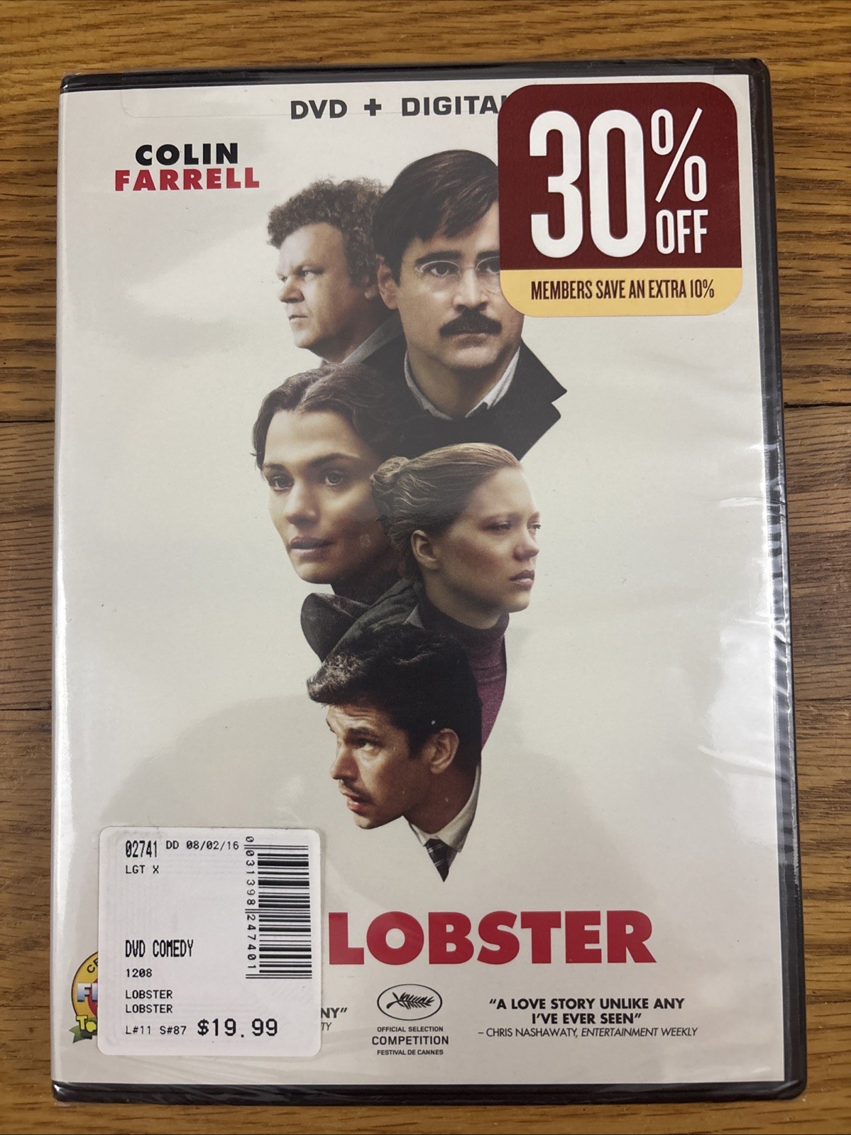 The Lobster (DVD, 2015)