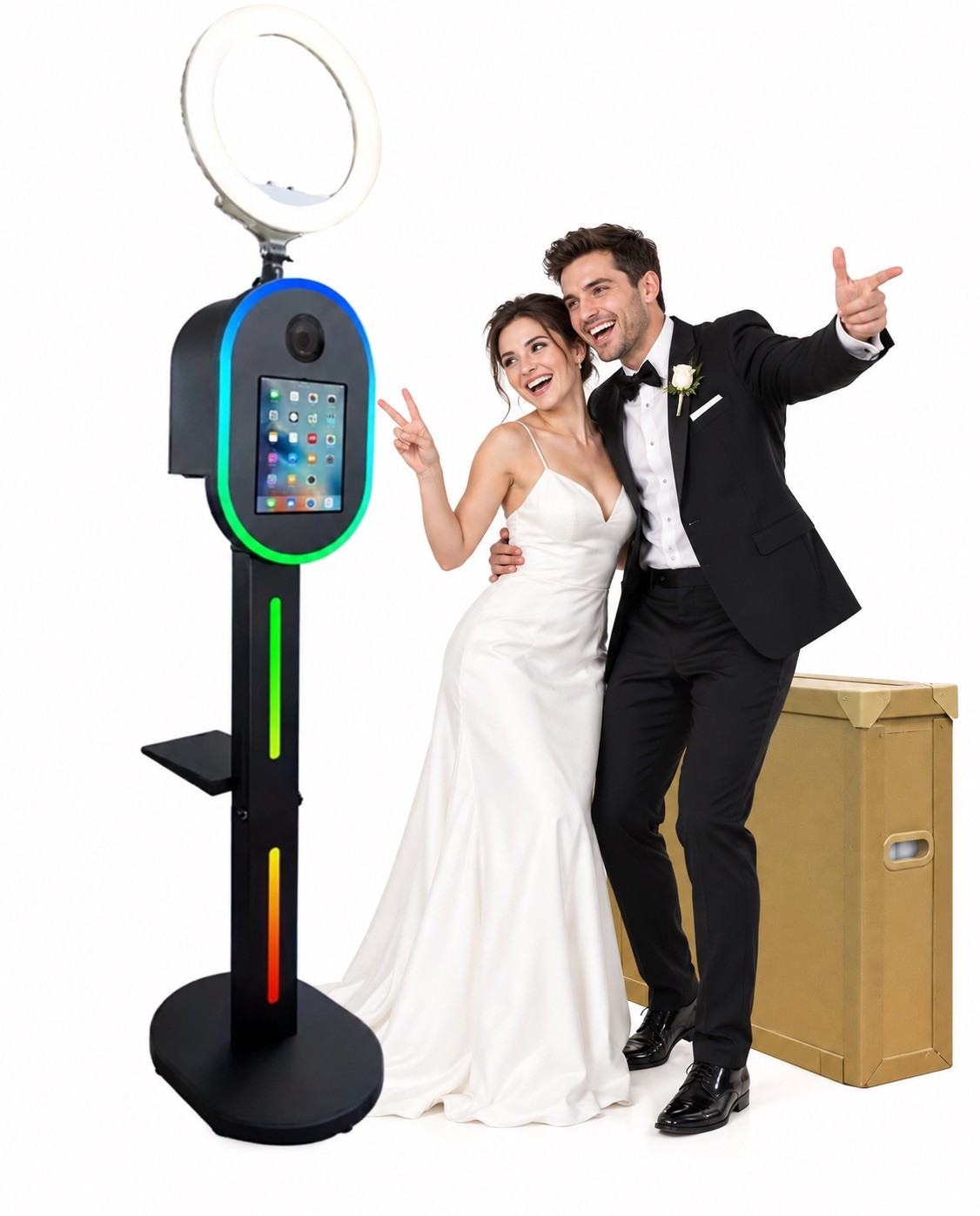 iPad Photo Booth Machine for iPad 10.2 - 12.9 & Camera DSLR Photo Booth Shell