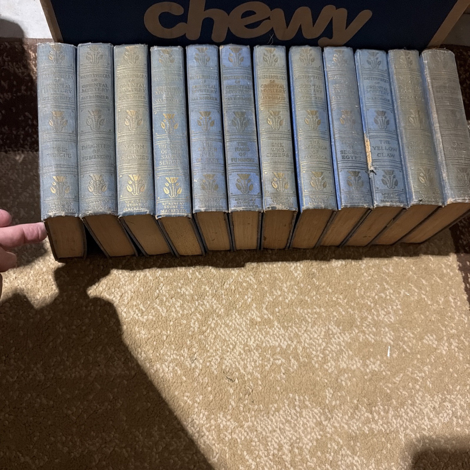 Set Of 12 Antique Masterpieces of Oriental Mystery Books McKinlay, Stone Macken Set Of 12 Antique Masterpieces of Oriental Mystery Books McKinlay, Stone Macken