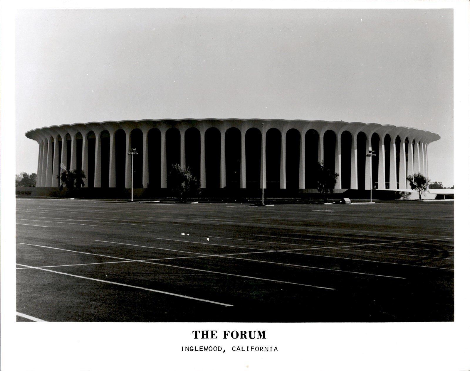 CGE6 1968 Original Photo NEWLOS ANGELES FORUM (KIA FORUM) INGLEWOOD CALIFORNIA