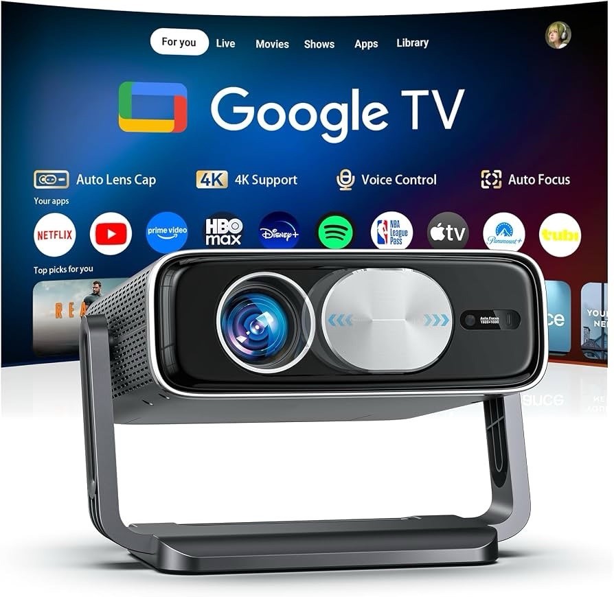 Pemoon Neo X1 Google TV LCD Projector 1080p 3000 Auto Focus Bluetooth - REG $270 Pemoon Neo X1 Google TV LCD Projector 1080p 3000 Auto Focus Bluetooth - REG $270