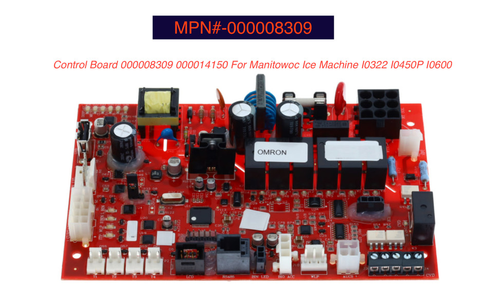 000008309-000014150 Rev K Control Board for Manitowoc Ice Machine Replacement