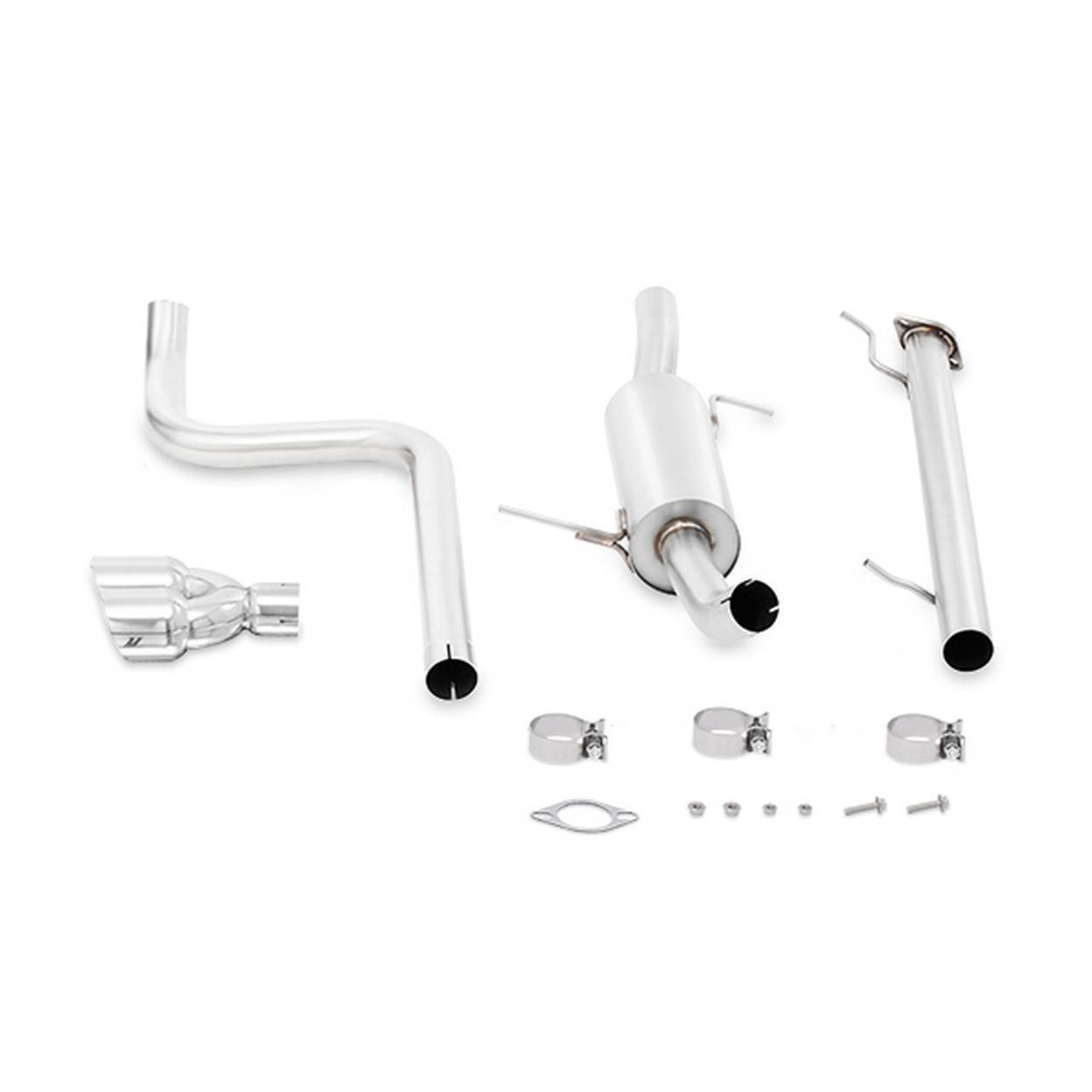 Mishimoto Exhaust System Kit - Fits: 2015-2019 Ford Fiesta, 2014 Ford Fiesta Cat