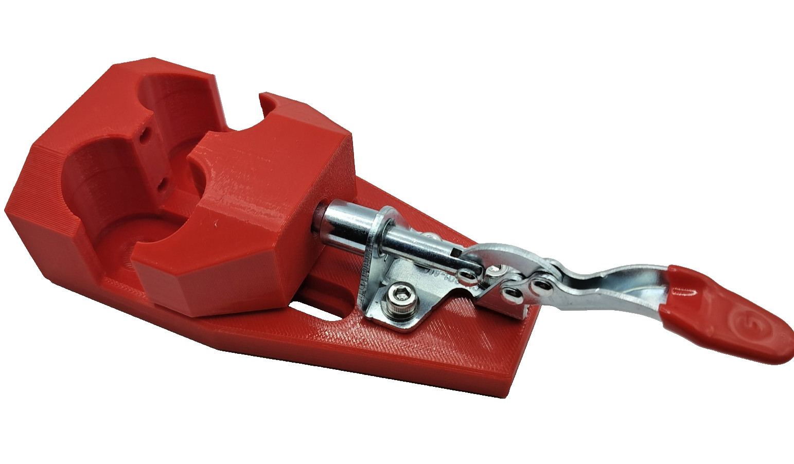 Dual Shotgun Shell Hull Holder Roll Crimp Clamp Vise - 12 Gauge RED Dual Shotgun Shell Hull Holder Roll Crimp Clamp Vise - 12 Gauge RED