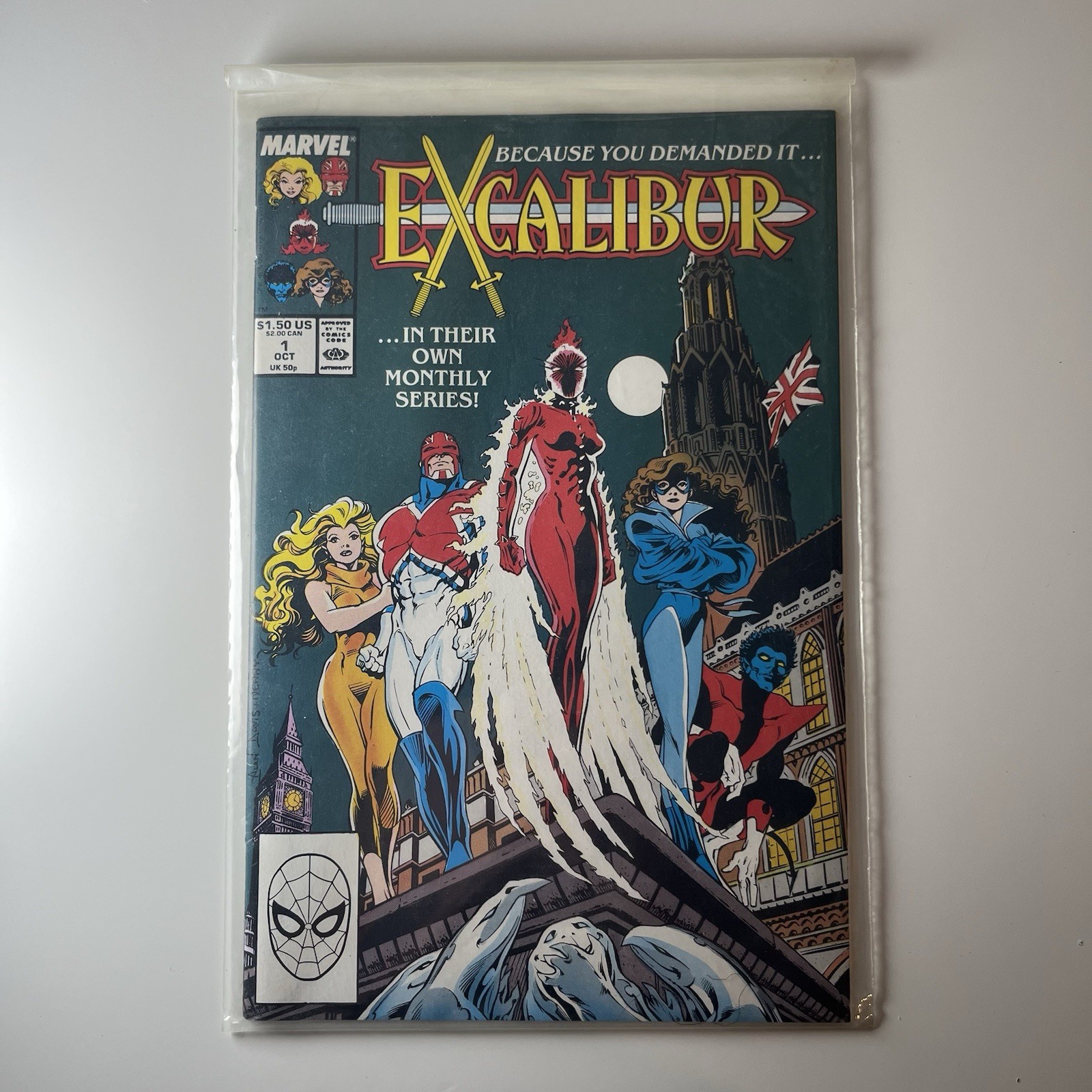 Excalibur #1 (Marvel Comics October 1988) NM Excalibur #1 (Marvel Comics October 1988) NM