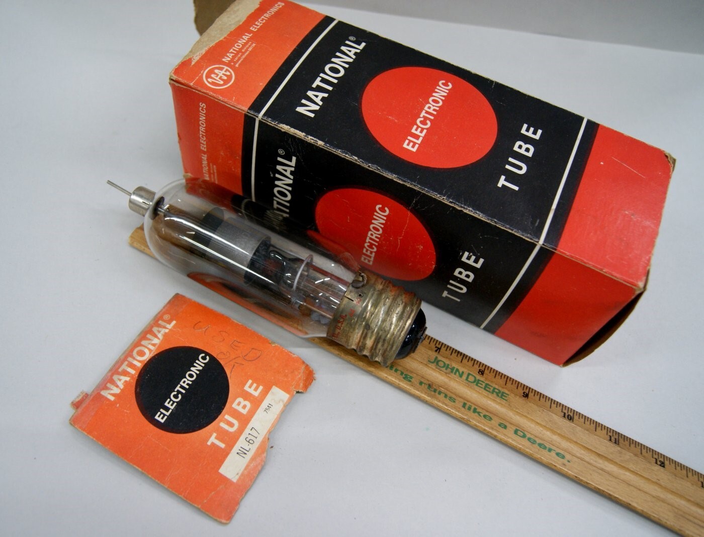 NATIONAL SEMICONDUCTOR NL-617 VACUUM TUBE / ELECTRON TUBE, AS-IS, T-4848 NATIONAL SEMICONDUCTOR NL-617 VACUUM TUBE / ELECTRON TUBE, AS-IS, T-4848