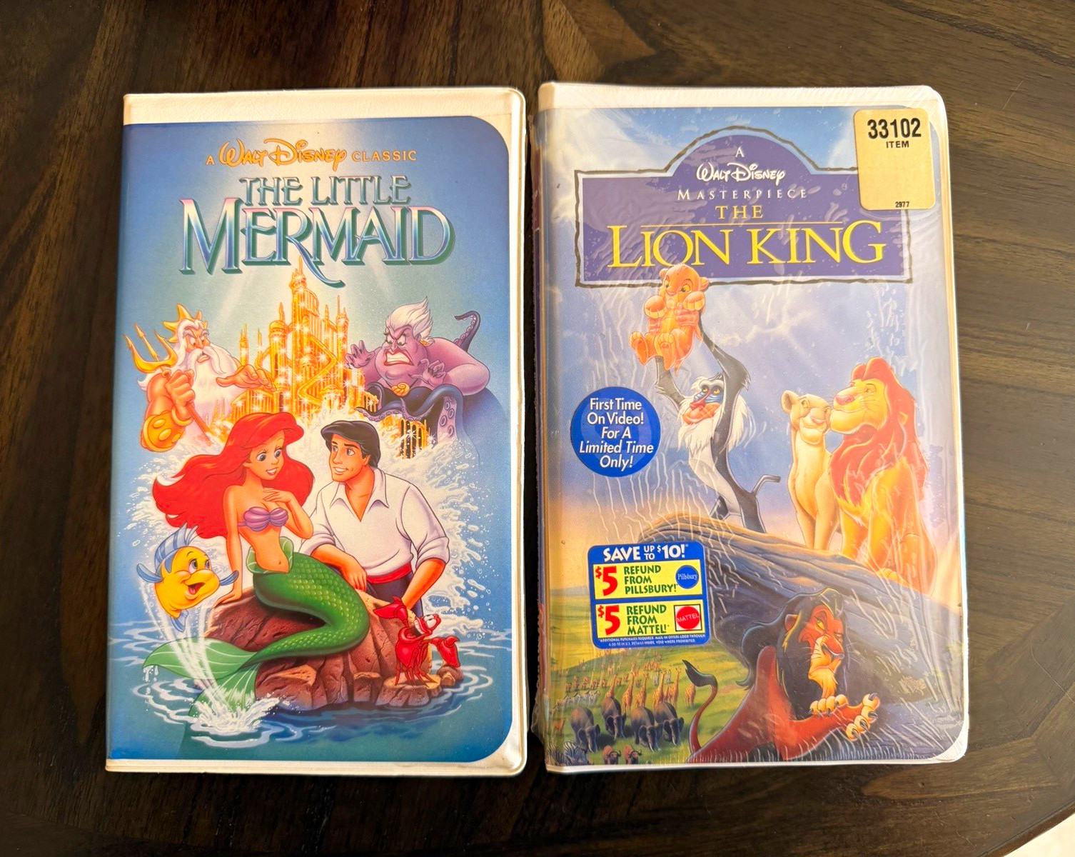 Disney The Little Mermaid Betamax Black Diamond Banned Cover LS-370 Disney The Little Mermaid Betamax Black Diamond Banned Cover LS-370