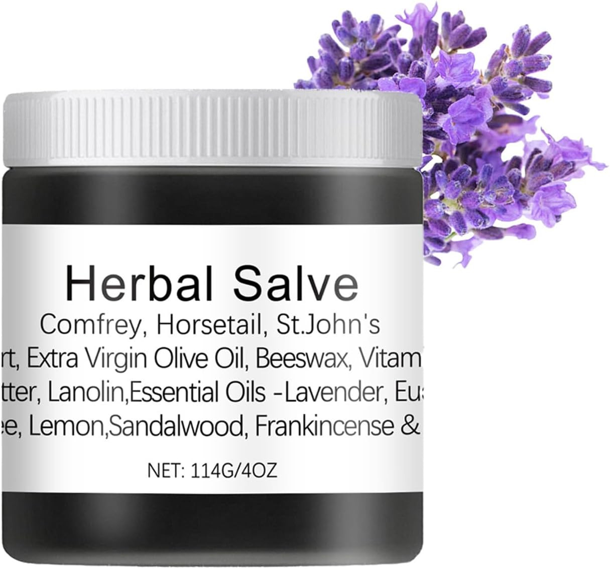 Organic Herbal Salve, Comfrey Organic Herbal Salve Cream Ointment 4Oz (1PCS) Organic Herbal Salve, Comfrey Organic Herbal Salve Cream Ointment 4Oz (1PCS)