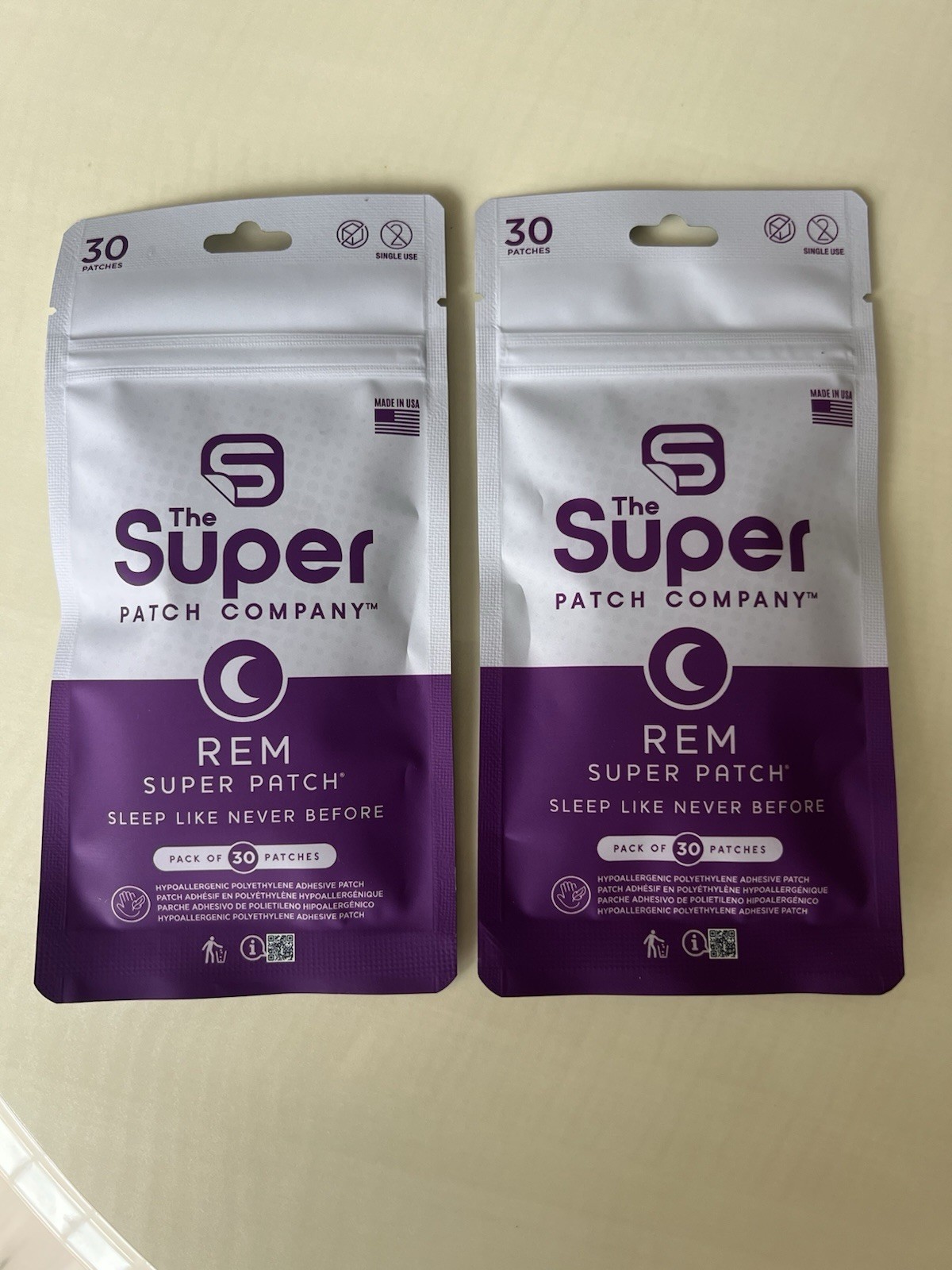 The Super Patch Company 2 Pack REM Super Patch Sleep Like Never Before 30Patches The Super Patch Company 2 Pack REM Super Patch Sleep Like Never Before 30Patches