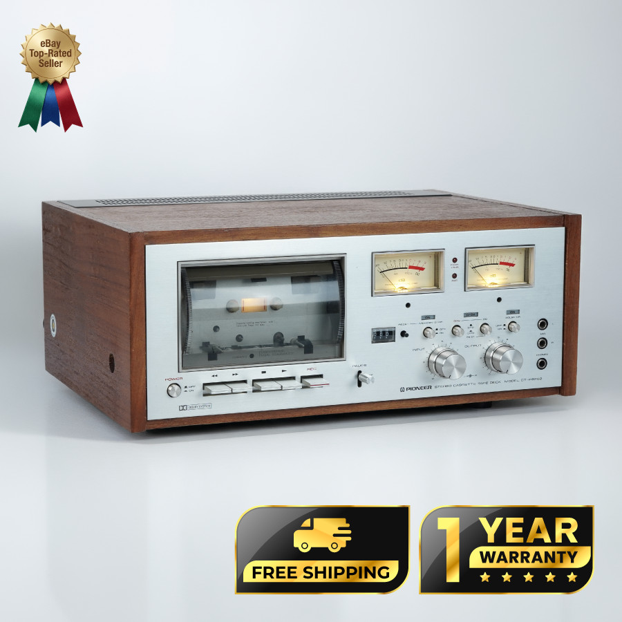 PIONEER CT-F8282 Vintage Cassette Deck– Professionally Restored –1-Year Warranty