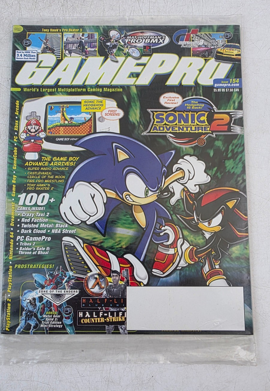 💥GamePro Magazine (2001-2007) Polybag Sealed  💥 Choose Your Issue VGC