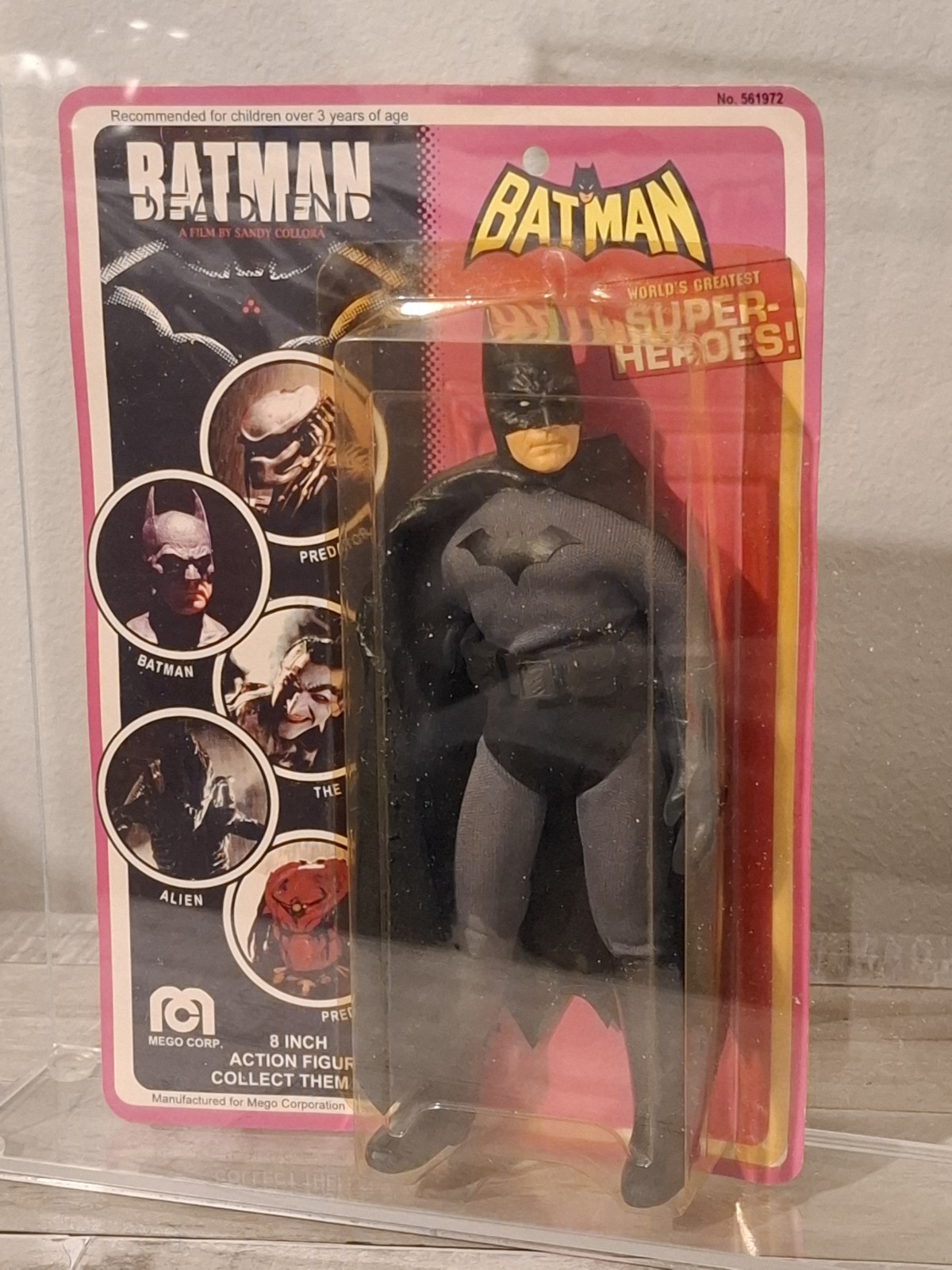 Batman Mego Batman Dead End Number 55 Out Of 100 VERY RARE Batman Vs Predator