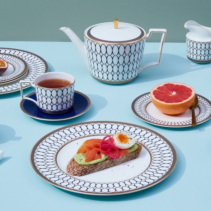 Wedgwood Renaissance Gold 5-Piecce Dinnerware Set-williamssonoma|42047