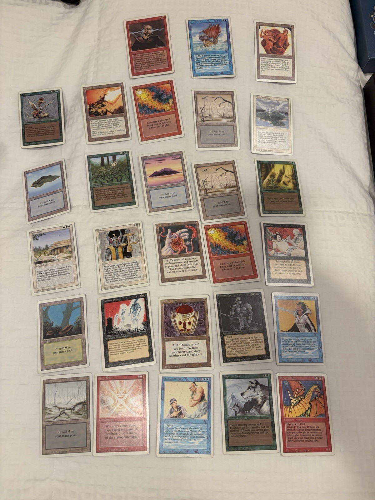 Vintage MTG Collection Lot 195 Cards Revised Fallen Empires The Dark Homelands