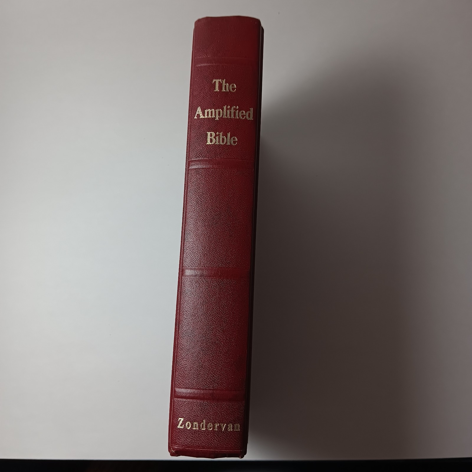 Vintage 1976 the amplified bible Zondervan 13th printing red hardcover Vintage 1976 the amplified bible Zondervan 13th printing red hardcover