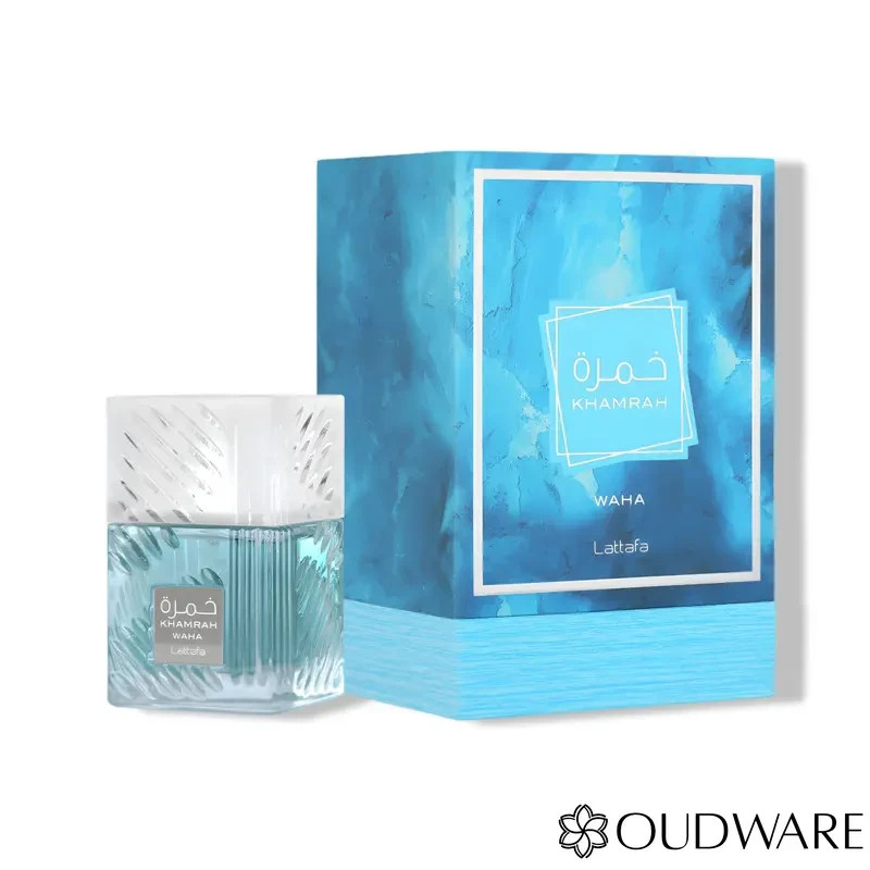 Lattafa Khamrah Waha Eau de Parfum 100ml (3.4oz) - An Aromatic & Citrusy Perfume