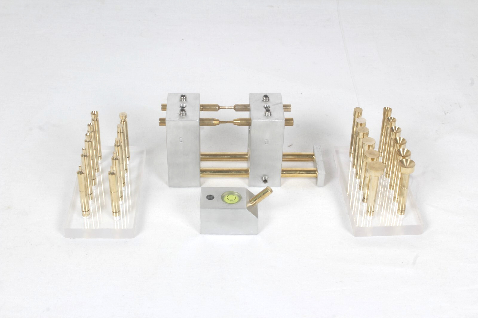 Lapidary Faceting Combo | Brass Jig Transfer + 22 Brass Dop Sticks + Angle Dop