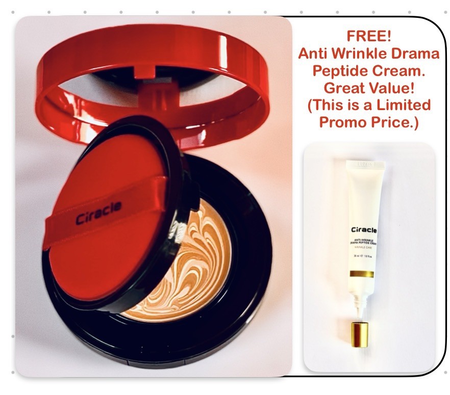 RedVita Luminant Concealer Pact  + Sunscreen, Light Biege, All-in-One [Korean] 