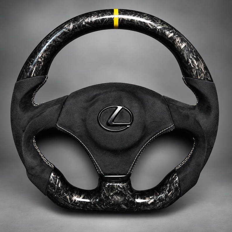Lexus Altezza IS200 IS300 Forged Carbon Fiber Steering Wheel | Custom JDM Lexus Altezza IS200 IS300 Forged Carbon Fiber Steering Wheel | Custom JDM
