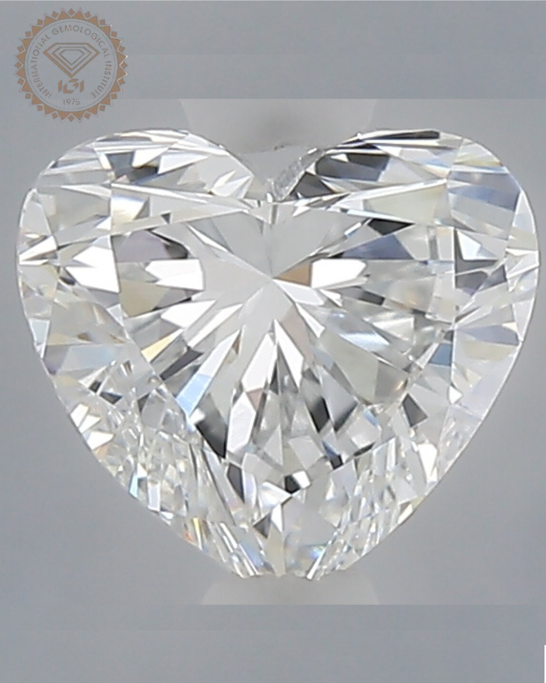 1.01 CT Heart E VS1 Excellent IGI Certified Loose Lab Grown Diamond