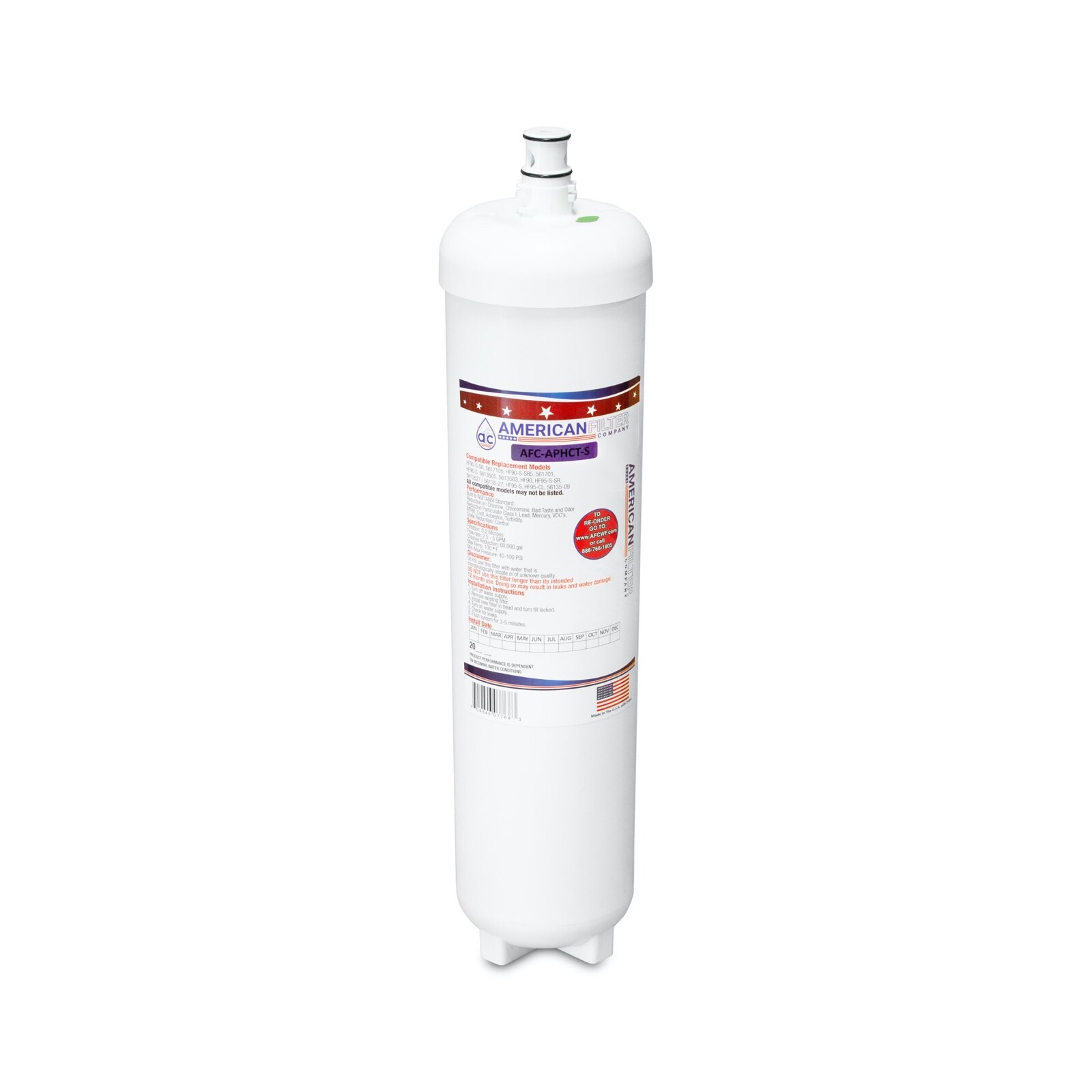 AFC® #AFC-APHCT-S Compatible with 3M® Aqua-Pure® HF95-S Water Filter - 1 Pack
