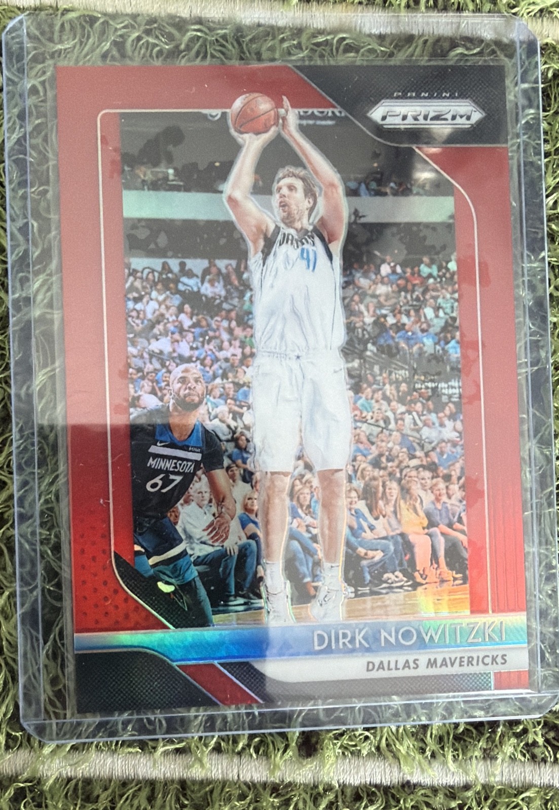 2018-19 Panini Prizm - Dirk Nowitzki #2 Red Prizm /299 2018-19 Panini Prizm - Dirk Nowitzki #2 Red Prizm /299
