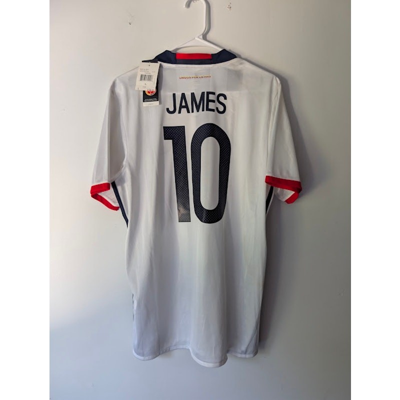 Colombia 2016 Home James Rodriguez 10 Jersey Mens Large NWT adidas Copa America