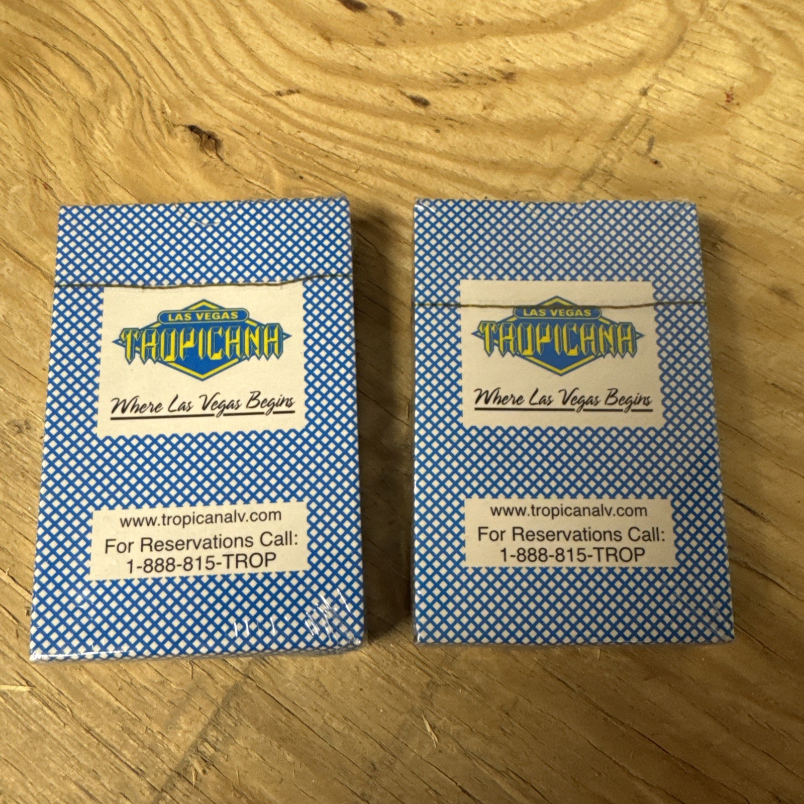 2 Tropicana Deck of Cards Playing Cards NEW & SEALED 2 Tropicana Deck of Cards Playing Cards NEW & SEALED