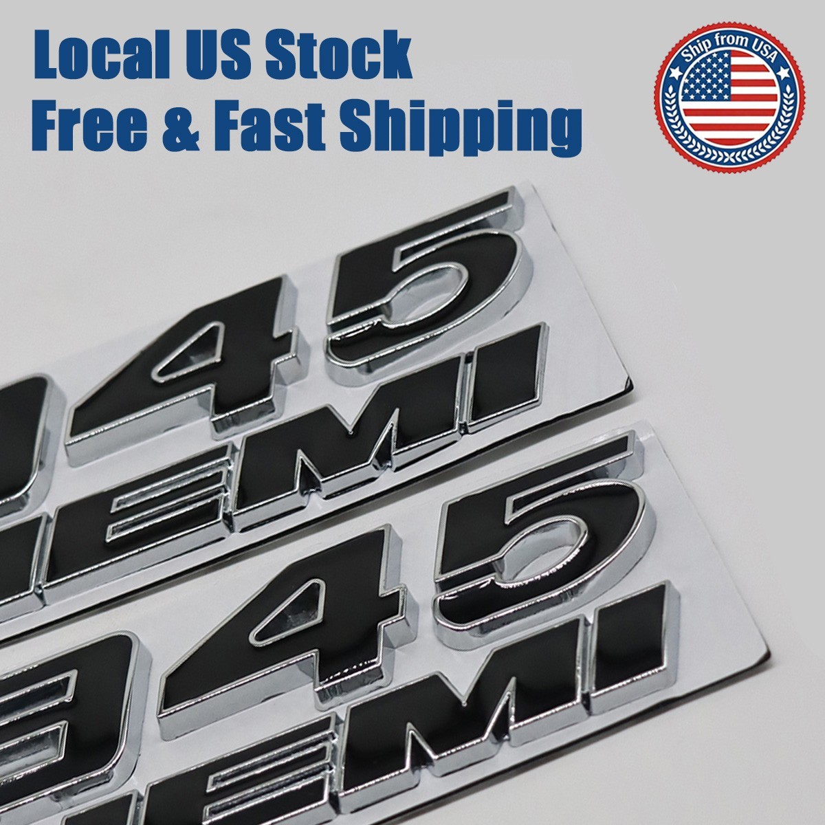 3D Fender Side Door Badge For Charger Challenger 345 Hemi Letter Emblems 2Pcs 3D Fender Side Door Badge For Charger Challenger 345 Hemi Letter Emblems 2Pcs
