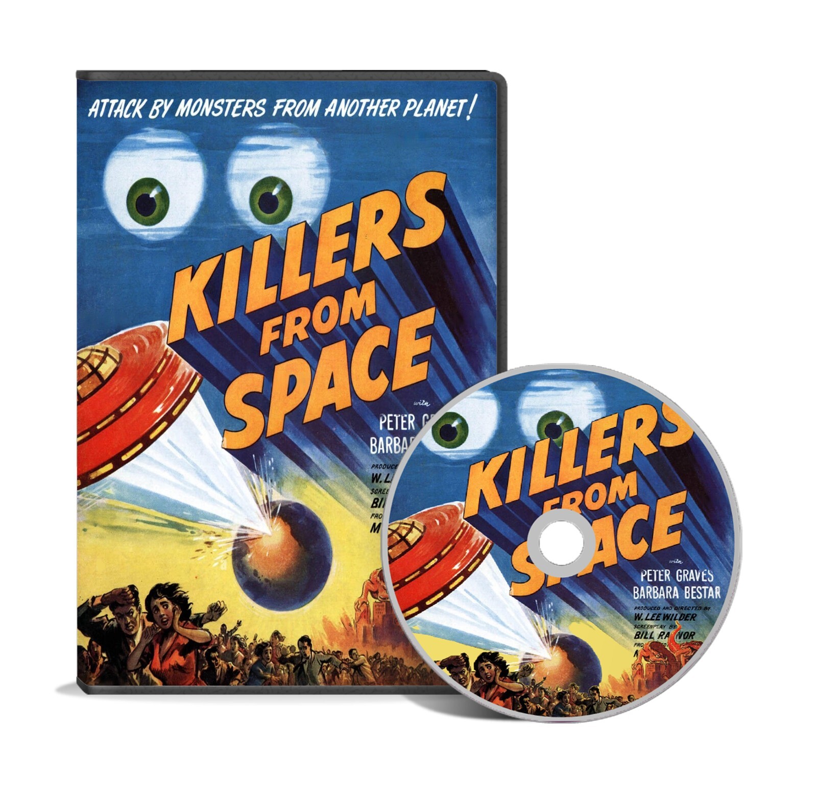 Killers from Space (1954) Horror, Mystery, Sci-Fi DVD