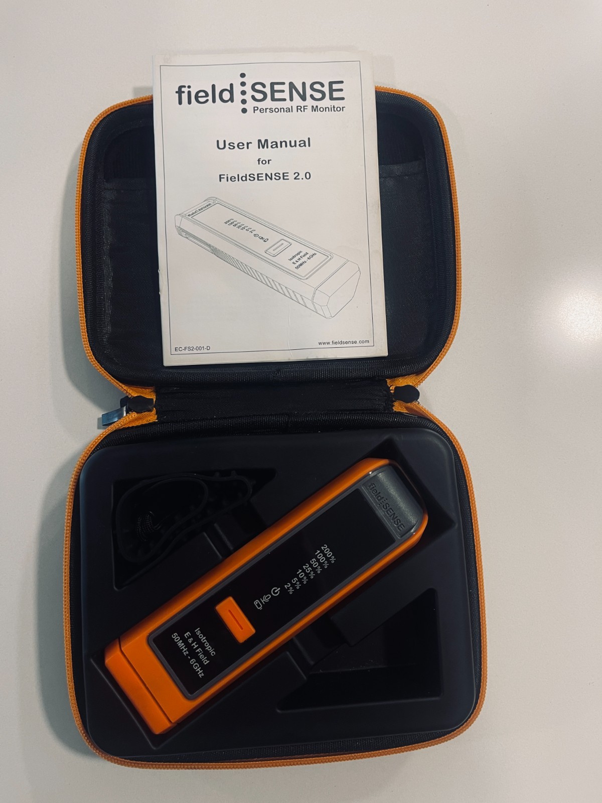Field SENSE 2.0 Personal RF Monitor - Brand New In Original Field SENSE 2.0 Personal RF Monitor - Brand New In Original