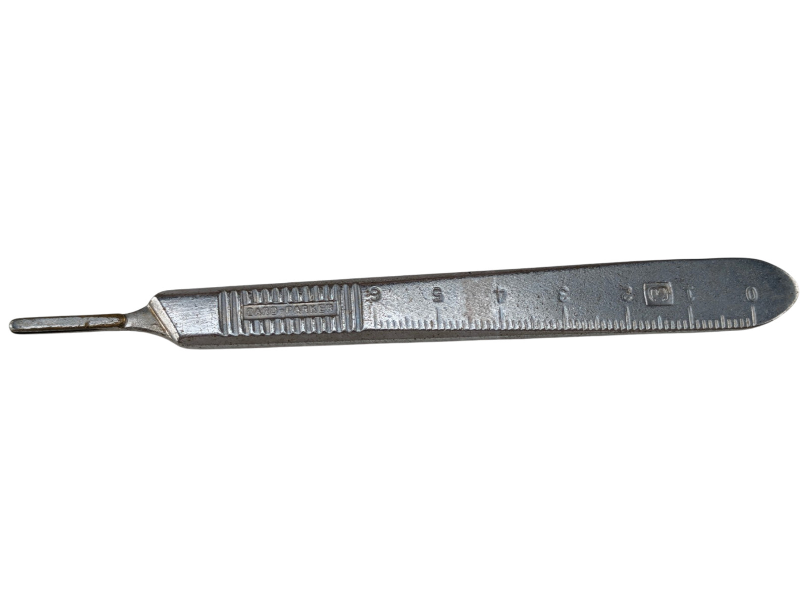 Bard-Parker No 3 Scalpel Handle Made in USA with Graduated Ruler