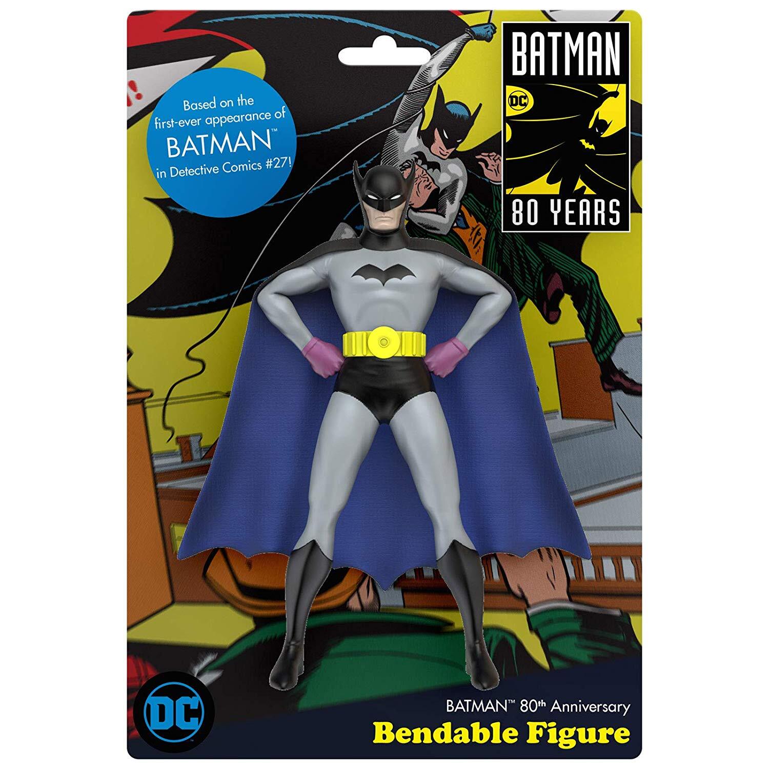 DC Comics Detective Comics #27 80TH Anniversary Batman Bendable Figure NIB DC Comics Detective Comics #27 80TH Anniversary Batman Bendable Figure NIB
