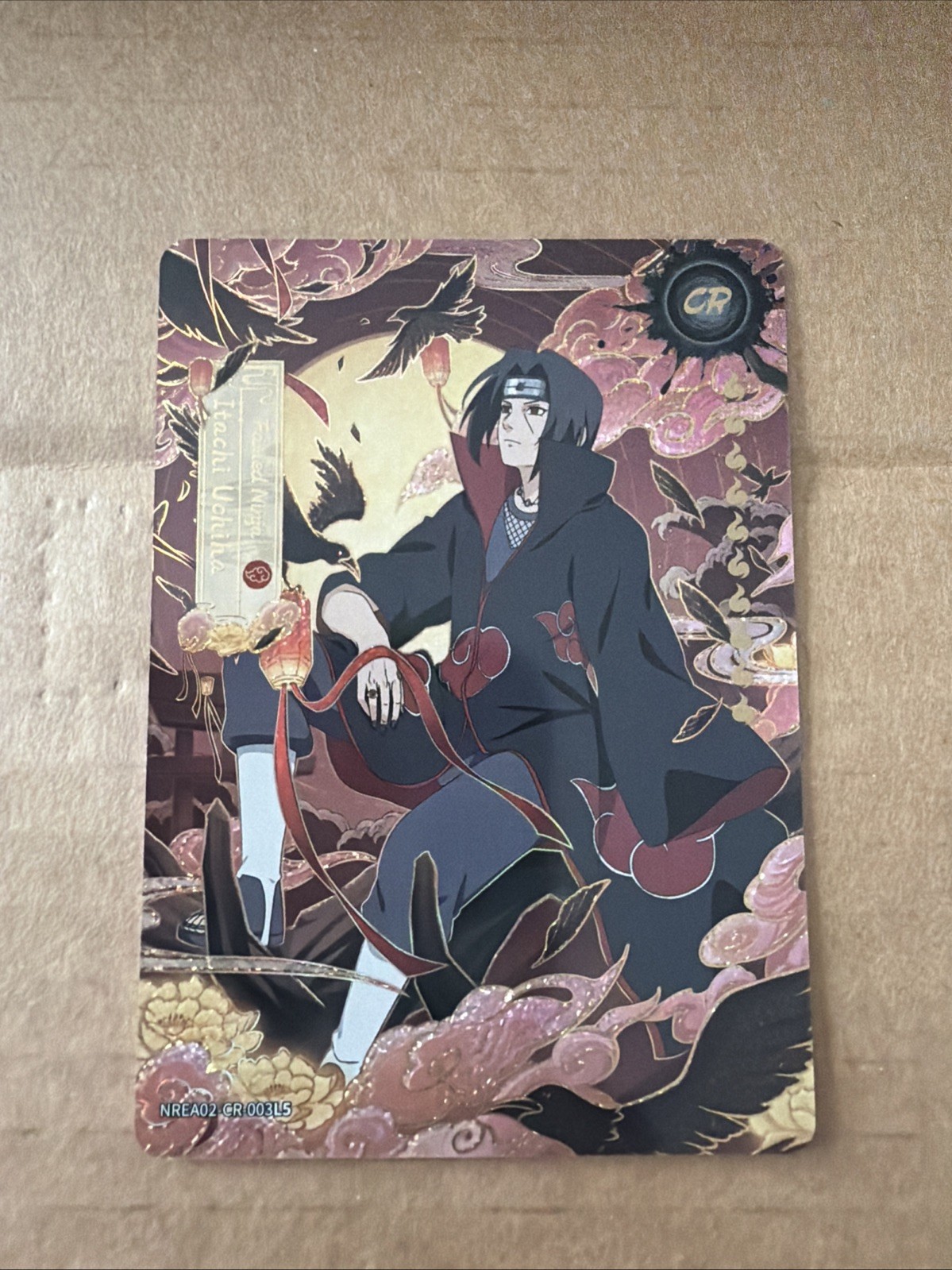 [CR] Kayou Naruto Earth Scroll Series 2 NREA02-CR-003L5 Itachi Uchiha English NM