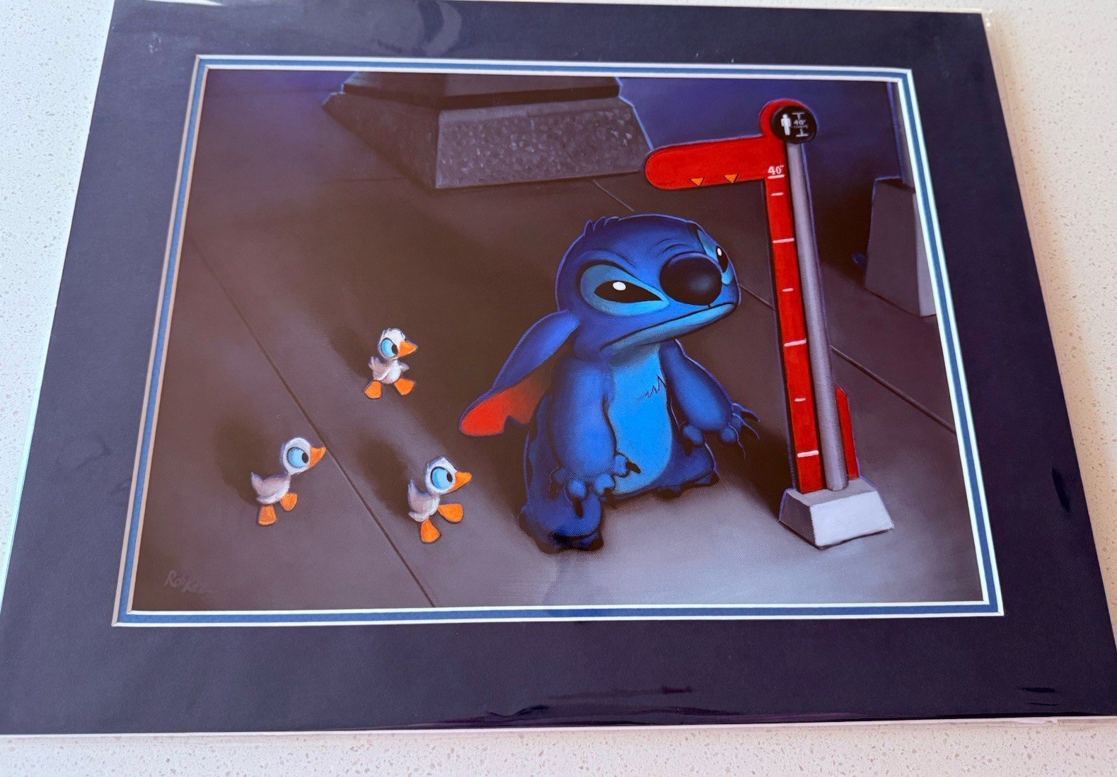 2026 Disney Epcot Festival Of The Arts Rob Kaz Access Denied Stitch Print 18x14” 2026 Disney Epcot Festival Of The Arts Rob Kaz Access Denied Stitch Print 18x14”