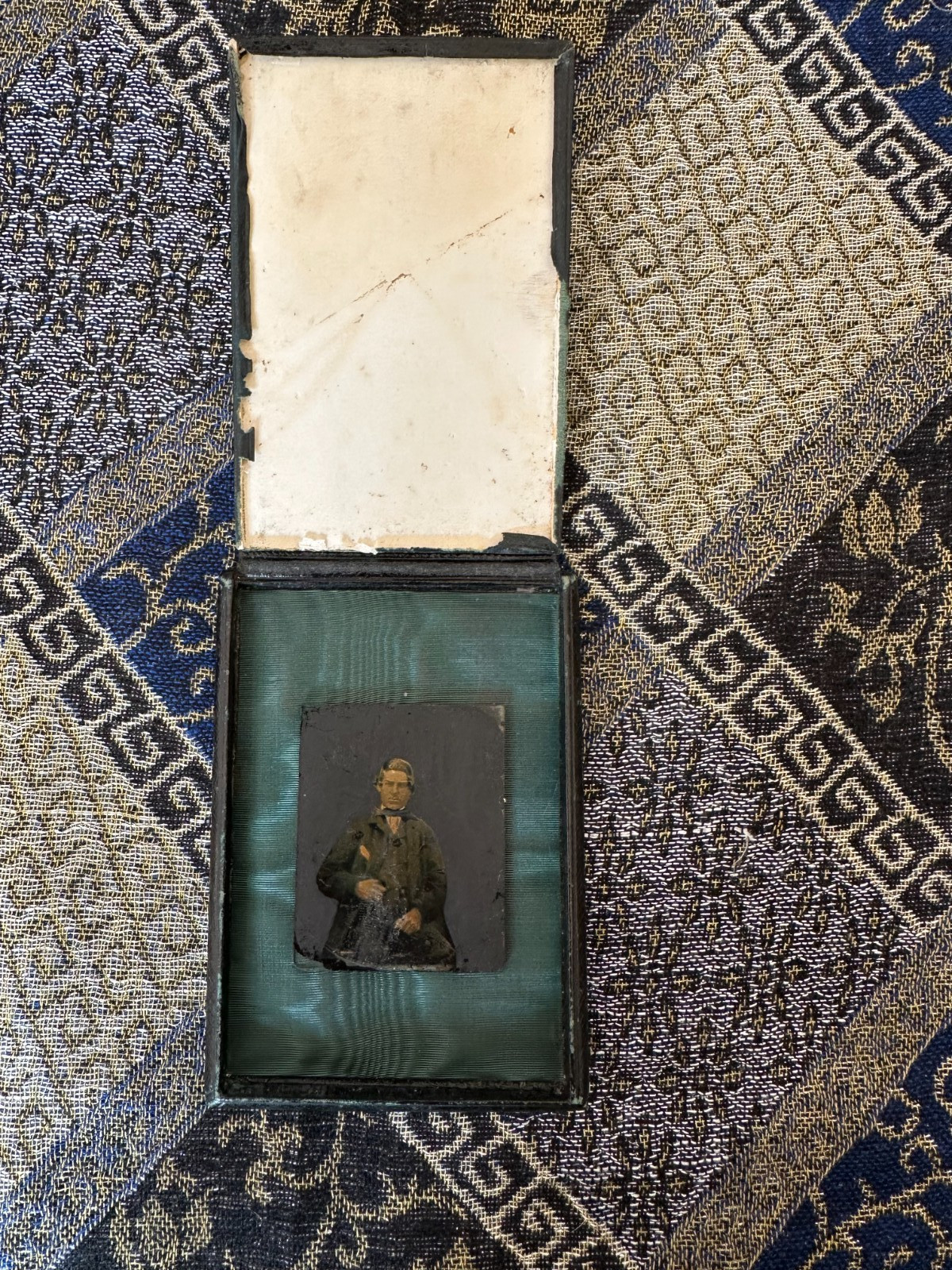 Ambrotype Photograph With Case Antique Victorian Photograph Ambrotype Photograph With Case Antique Victorian Photograph