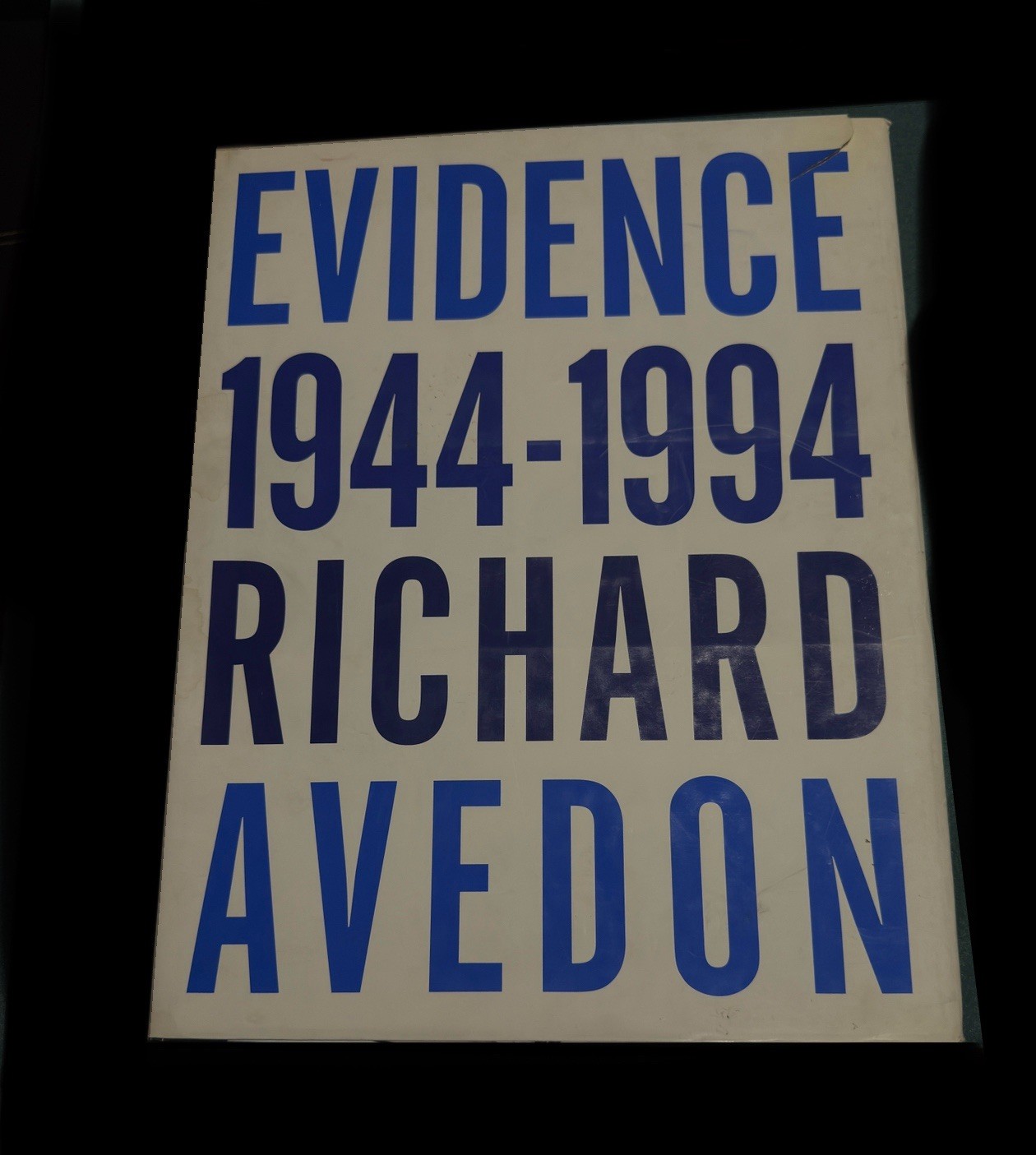 Evidence, 1944-1994 by Richard Avedon (1994, Hardcover)