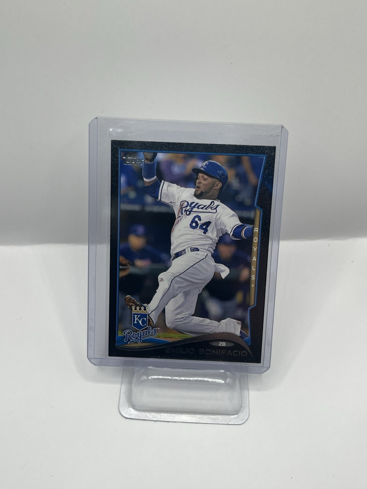2014 Topps Emilio Bonifacio BLACK PARALLEL #39/63 #322